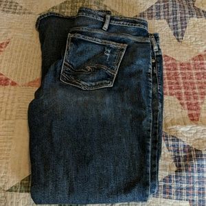 Silver Suki bootcut jeans size 16w/33